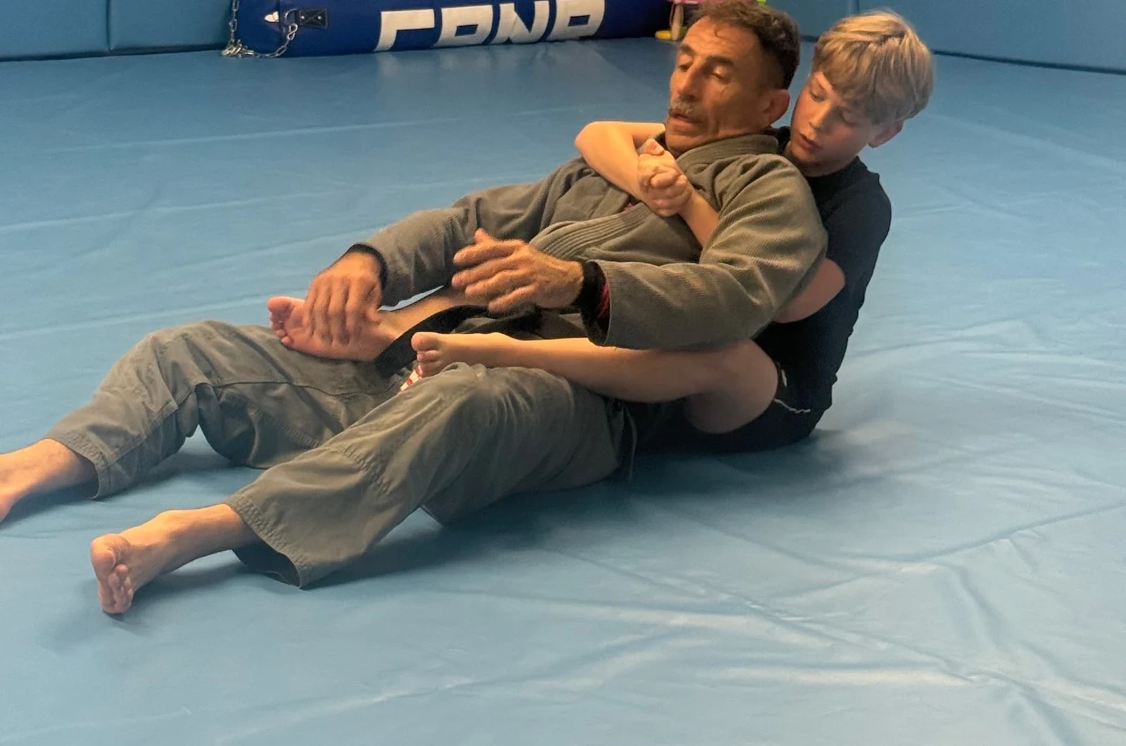Kids martial arts discipline and focus