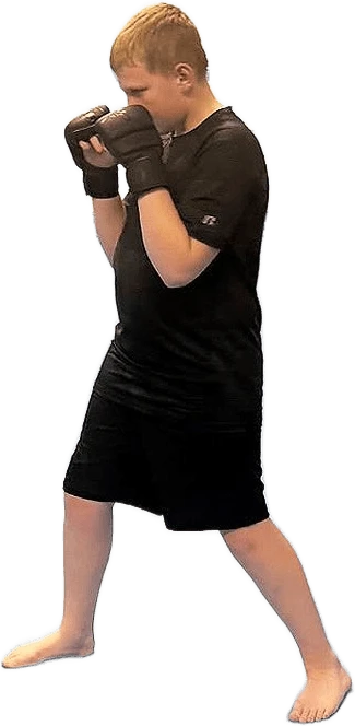 Kids martial arts student