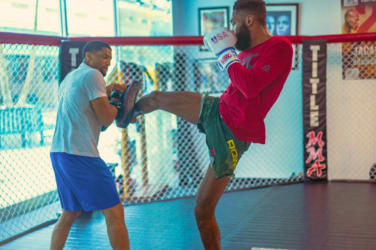 Muay Thai self-defense training at Coon Rapids Youth Martial Arts Academy